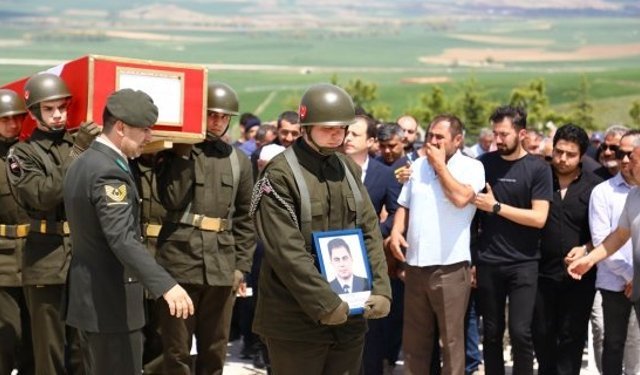 Alacalı Astsubay Üstçavuş Dursun Güngör son yolculuğuna uğurlandı