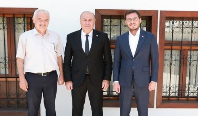 Alaca Belediye Başkanı Arslan'dan Tokat Belediye Başkanı Yazıcıoğlu’na ziyaret