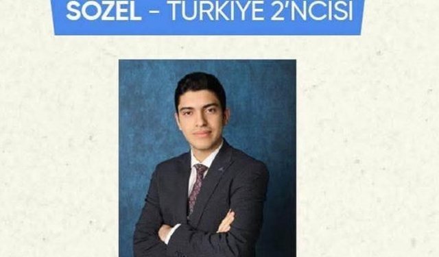 YKS Sözelde Türkiye 2.si Alaca’dan çıktı!