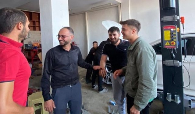 Alaca AK Gençlik’ten esnaf ziyaretleri