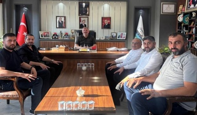 İsa Duru’dan Osmancık Belediye  Başkanı Ahmet Gelgör’e ziyaret