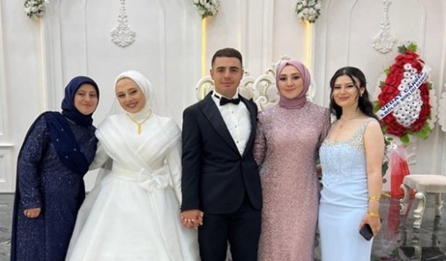 İsmail Ataç oğlunu evlendirdi! Eda Nur & Muhammet çifti dünyaevine girdi