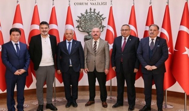 Veli Gündüz Şahin’den Vali Ali Çalgan’a ziyaret