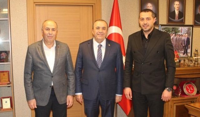 Arslan ve Duru’dan Kayrıcı’ya ziyaret