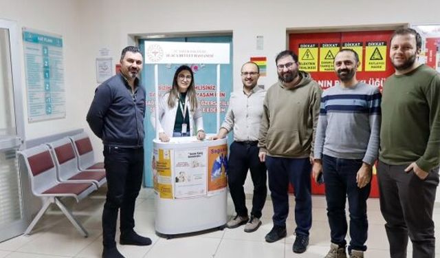 Alaca Devlet Hastanesi’nde “Ramazanda Sağlık” standı açıldı