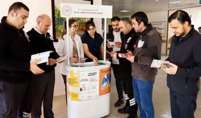 Devlet Hastanesi’nde Ramazan’da sağlık bilgilendirmesi