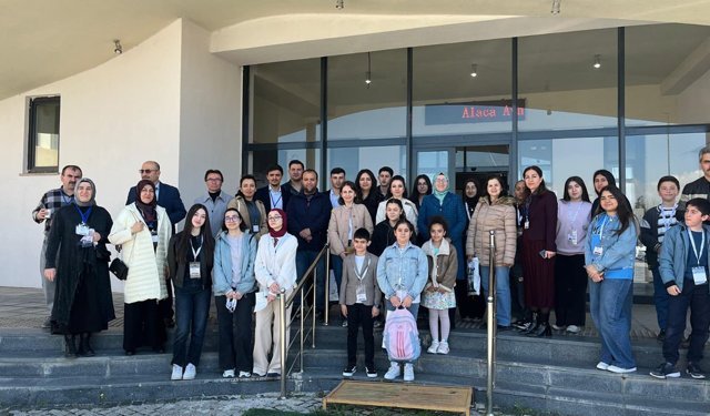 Geleceğin bilim insanları Alaca’da buluştu