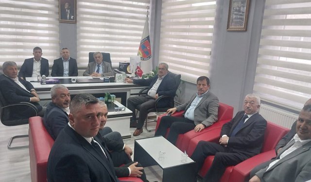 ÇESOB Başkanı Recep Gür’den Mustafa Erbaş'a ziyaret