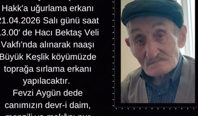 Fevzi Aygün Dede vefat etti