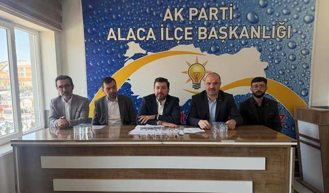 Hakan Çizmelioğlu Alaca teşkilatıyla bir araya geldi