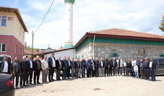 Sarısüleyman Köyü’nde şükür duasına yoğun katılım