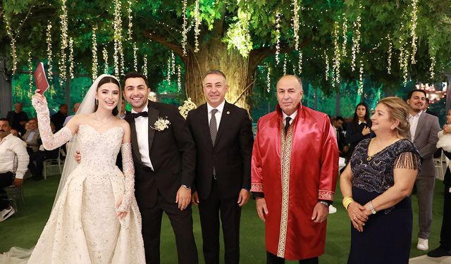 Atilla Kaluç, oğlunu evlendirdi