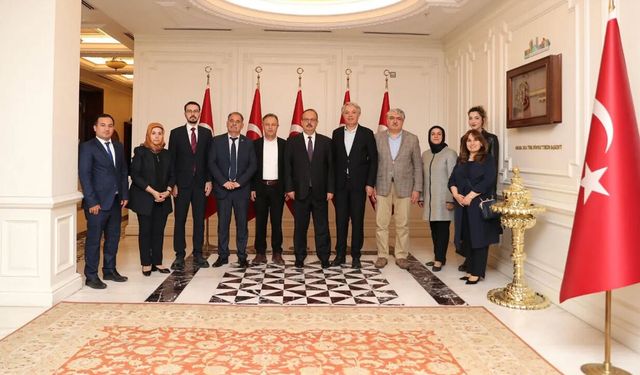 Alacalılar Derneği’nden Ankara Valisi Yakup Canbolat’a anlamlı hemşehri ziyareti