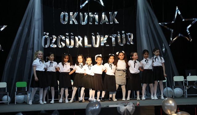 Dumlupınar İlkokulu’nda okuma bayramı coşkusu yaşandı
