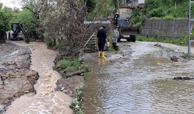 Gazipaşa Köyü’nde sel isyanı