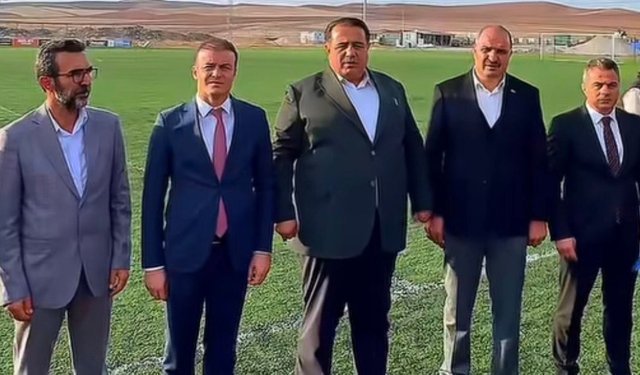 Milletvekili Kaya’ya Alaca Stadı teşekkürü