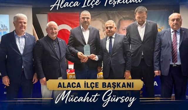 AK Parti Alaca İlçe Teşkilatı Çorum Birincisi Oldu