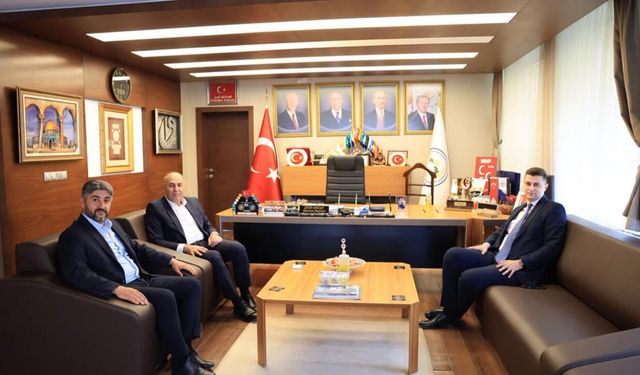 Adalet Komisyonu Başkanı Güvenç’ten Başkan Arslan’a ziyaret
