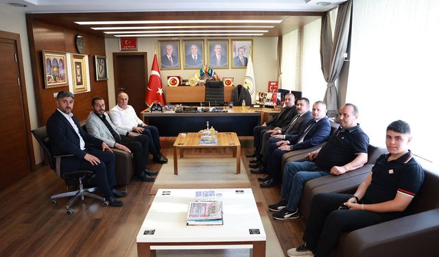 Ali Çelik’ten Başkan Arslan’a ziyaret