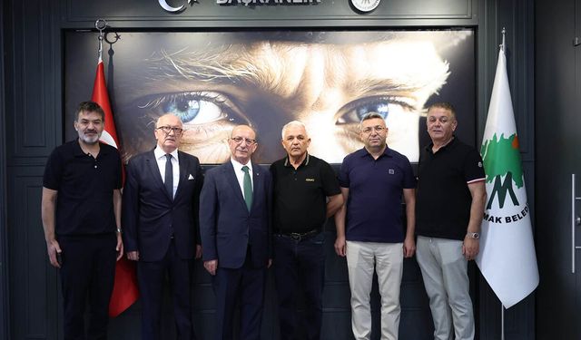 Alaca heyeti Mamak Belediye Başkanı Şahin ile görüştü