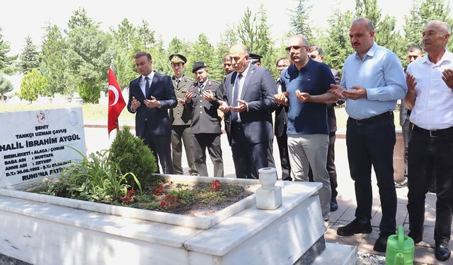Alaca'da 15Temmuz ruhu yaşatıldı: Şehitler dualarla anıldı