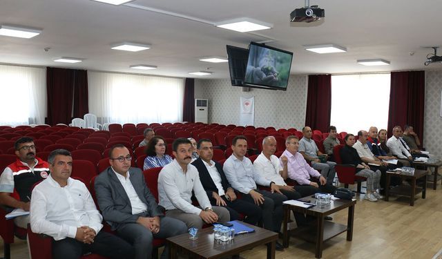 Cumhur Atalık, tarımda değerlendirme toplantısına katıldı