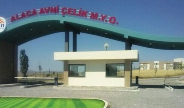 Alaca Avni Çelik Meslek Yüksekokulunda kontenjanların tamamı doldu