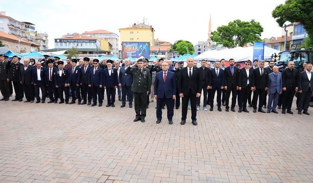 Alaca'da 19 Eylül Gaziler Günü törenle kutlandı