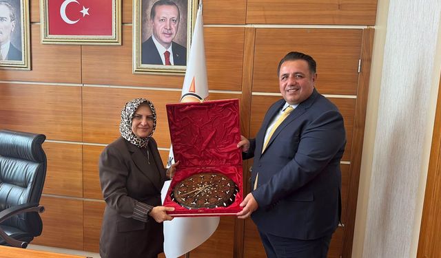 Oğuzhan Kaya'dan Alacalı Prof. Dr. Hülya Terzioğlu'na ziyaret