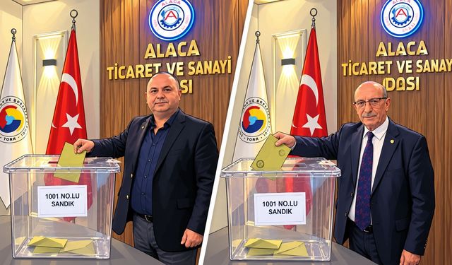 Alaca Ticaret ve Sanayi Odasının Yeni Yönetimi Belli Oldu