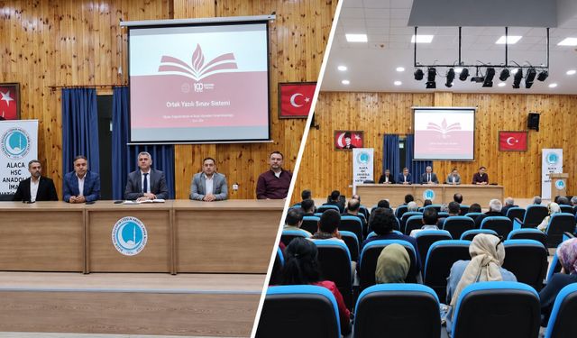 Öğretmenlere ortak  sınav bilgilendirmesi