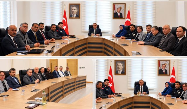 Daha Hızlı ve Verimli Hizmet İçin Masaya Oturdular! Kurumlar Arası İş Birliği Güçleniyor