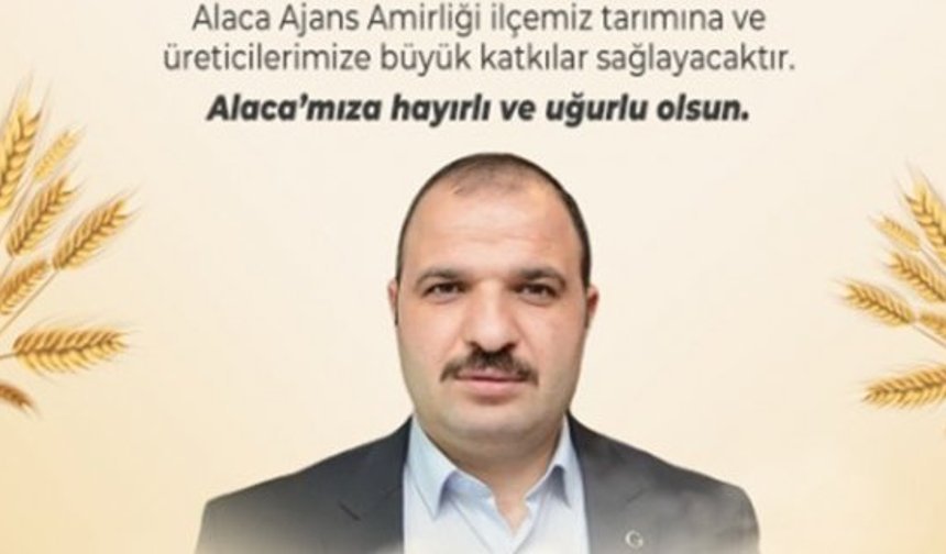 Alaca’da yeni dönem başladı: Alaca Tesisli Ekibi Ajans Amirliğine dönüştürüldü