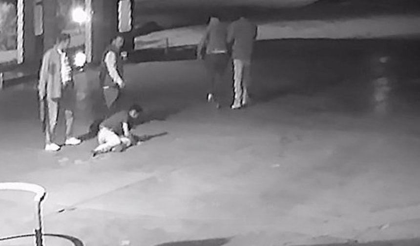 Alaca'da silahlı kavga kameraya yansıdı