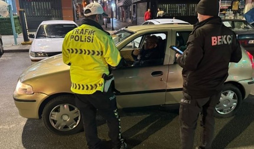 Alaca’da Emniyet Kemeri denetimi