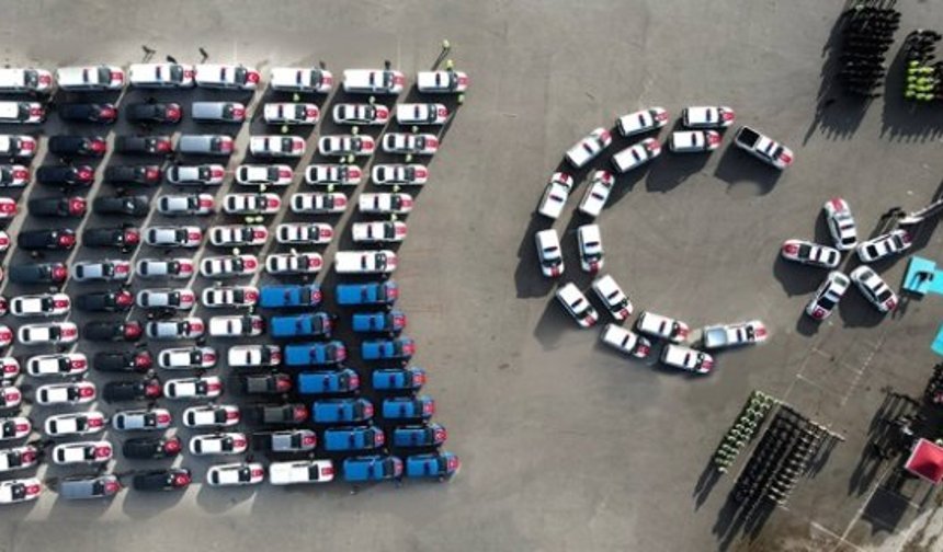 Çorum’da polis ve jandarmaya 123 yeni araç tahsis edildi! Alaca’ya 7 araç