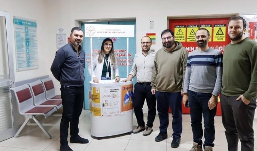 Alaca Devlet Hastanesi’nde “Ramazanda Sağlık” standı açıldı