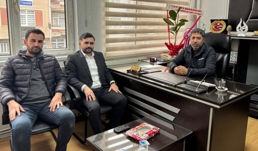 Alaca Esnaf Odası Başkanı Murat Odabaş’ı ziyaret ettiler