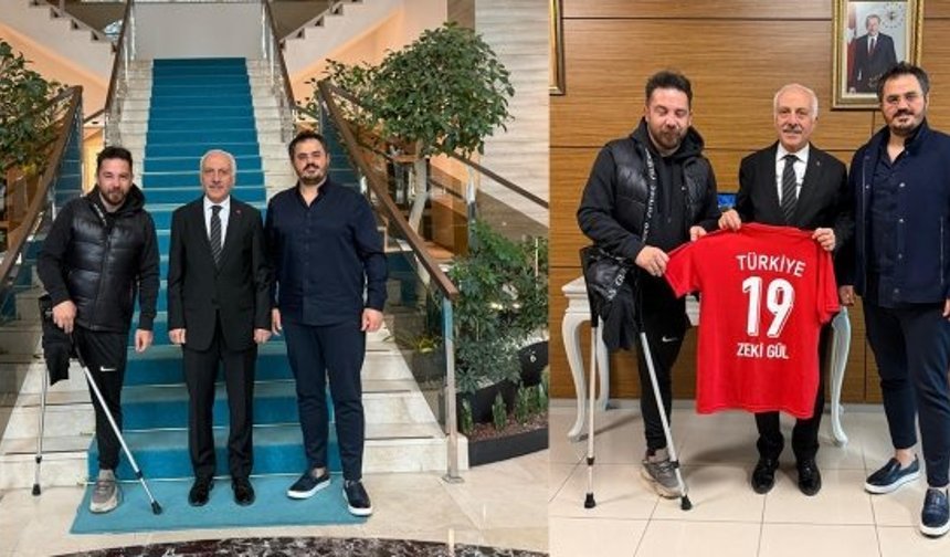 Zeki Gül’den ampute sporcular için çağrı