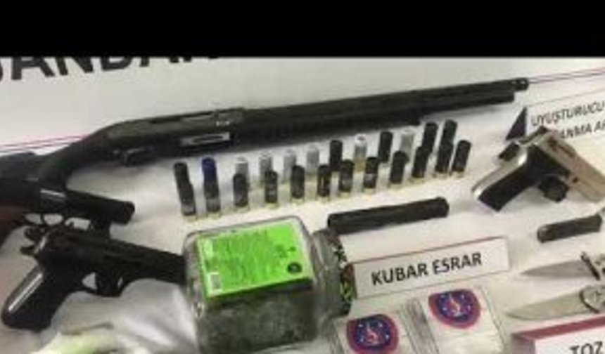 Alaca'da uyuşturucu ele geçirildi