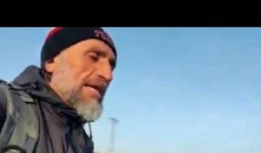 Alp bebek için Alaca'dan Çorum'a yürüdü