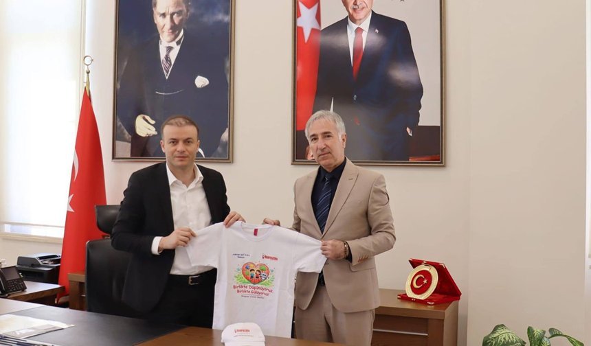 Öğrencilerden Kaymakam Dinçer'e ziyaret