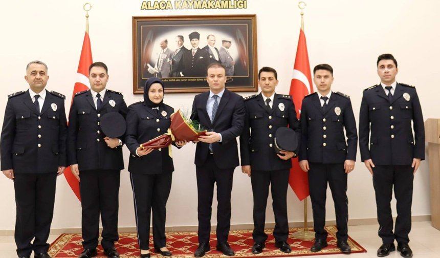 Emniyet’ten Kaymakam Dinçer’e ziyaret