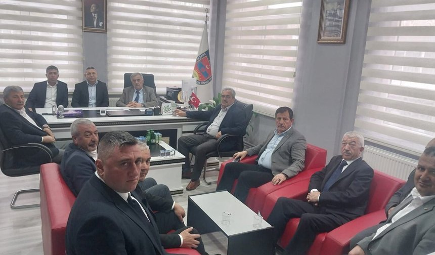 ÇESOB Başkanı Recep Gür’den Mustafa Erbaş'a ziyaret