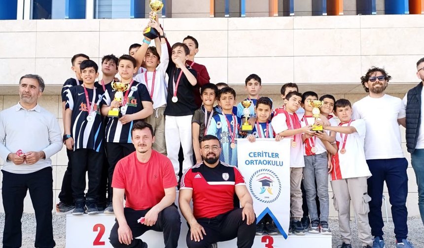 Ceritler Ortaokulu’ndan Bocce’de önemli başarı