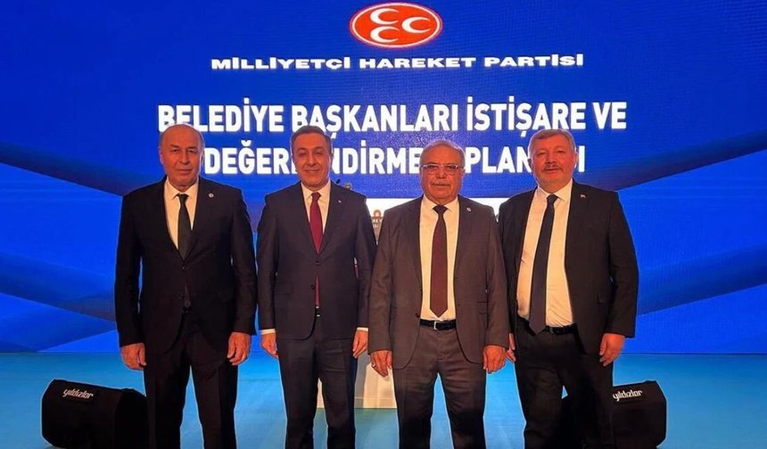 Başkan Şerif Arslan, Antalya’daki istişare toplantısına katıldı