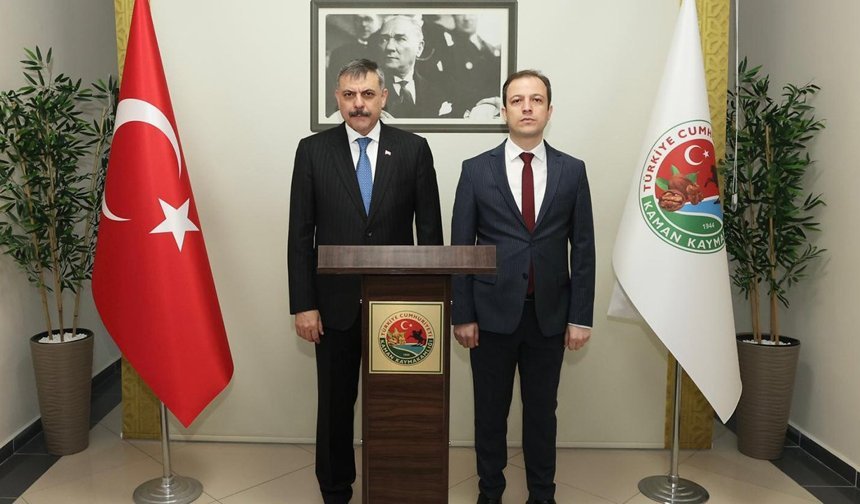 Alaca'da görev yapmıştı: Bakan Çiftçi’den ziyaret