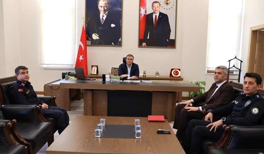 Alaca’da ‘okul güvenliği toplantısı’ gerçekleştirildi