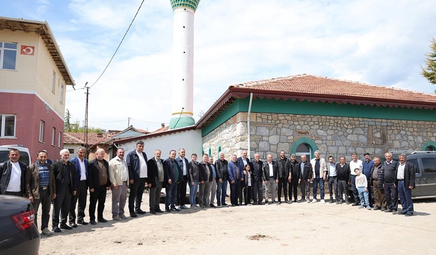 Sarısüleyman Köyü’nde şükür duasına yoğun katılım