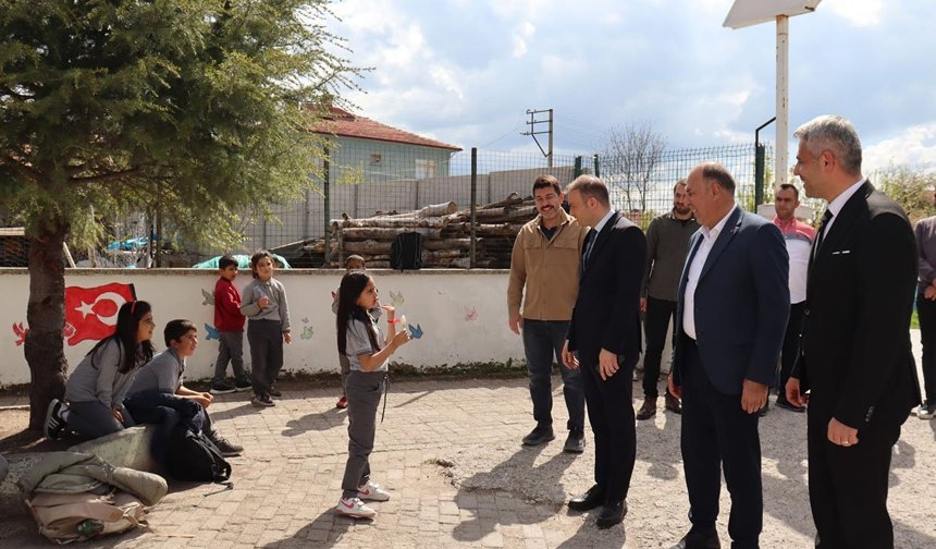 Alaca’da öğrenciler doğayı yaşayarak öğreniyor